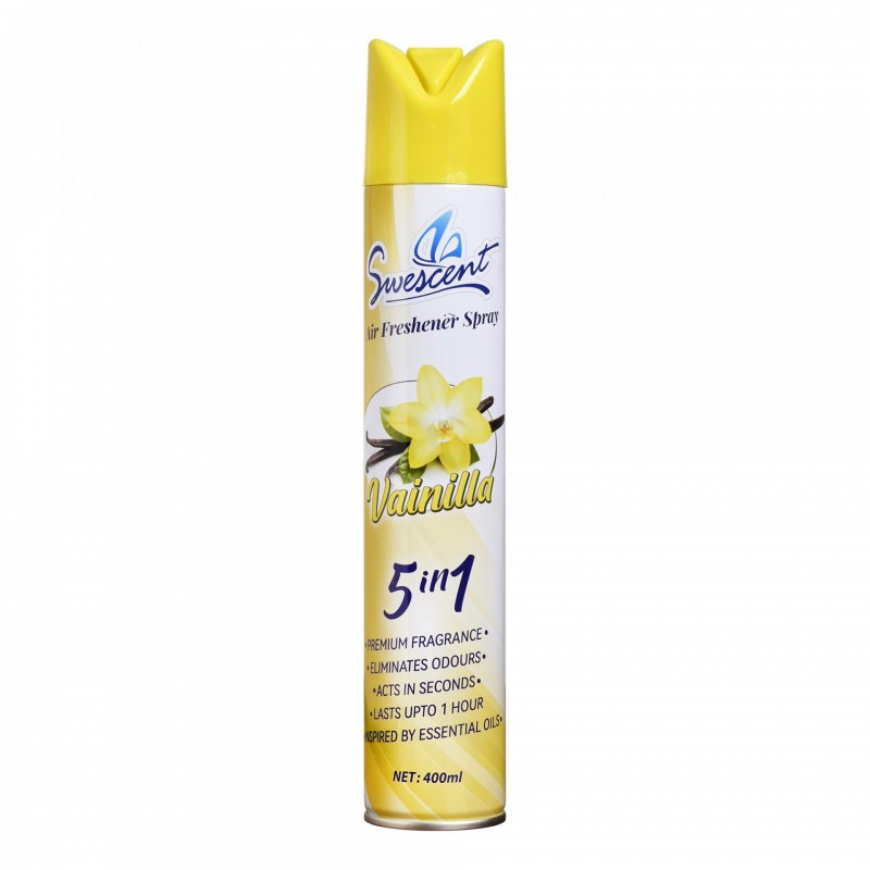 can you spray air freshener on cabin air filter