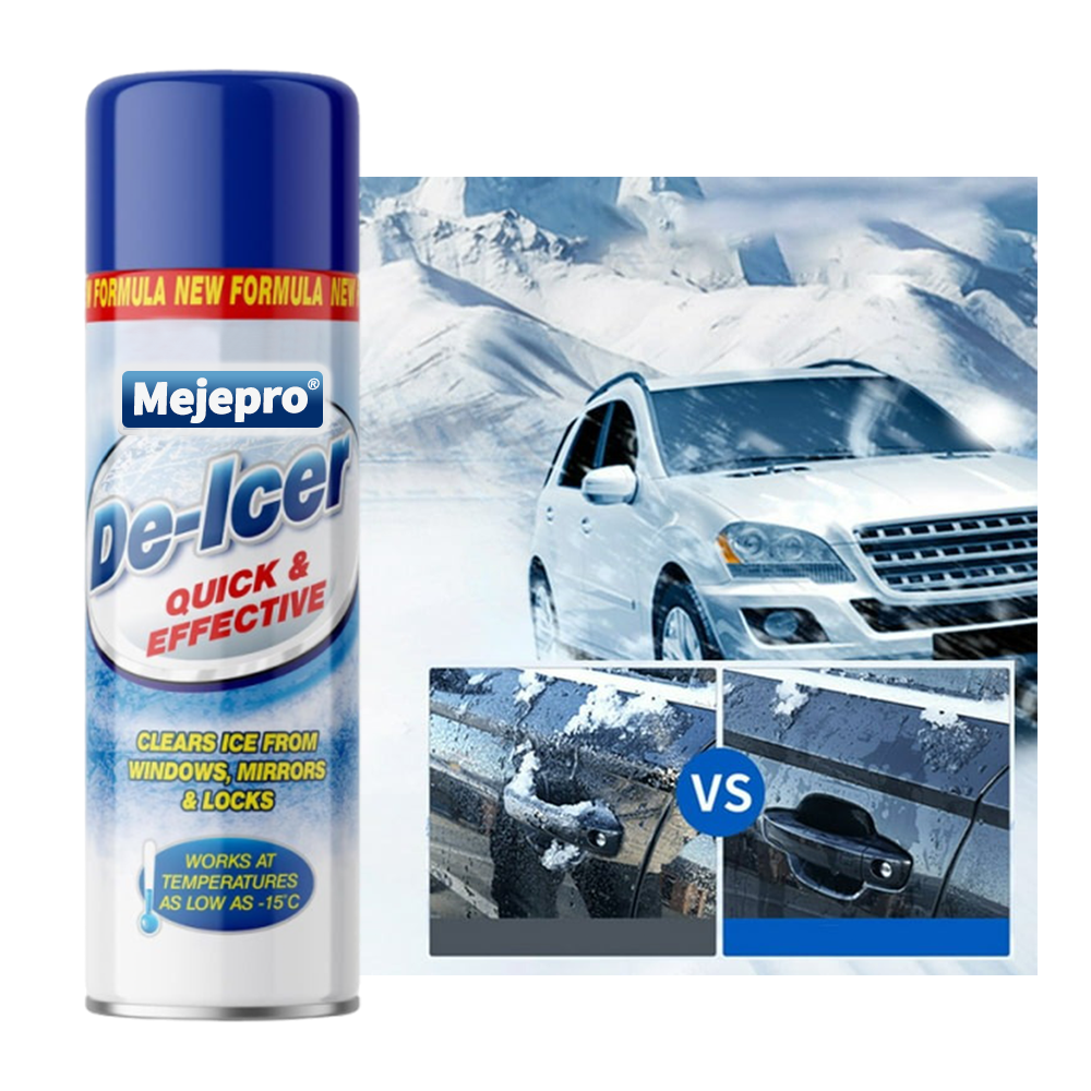 Quick-Melt Windshield De-Icer