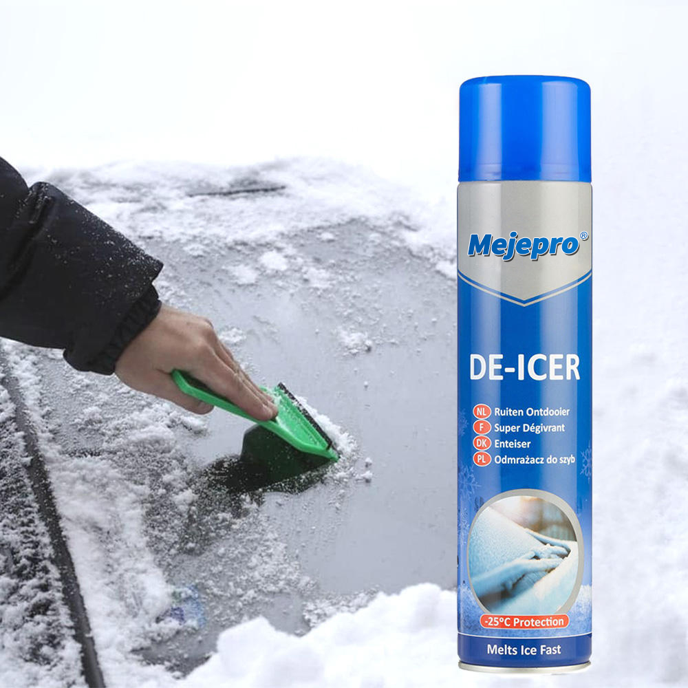 Fast-Acting Windshield De-Icer
