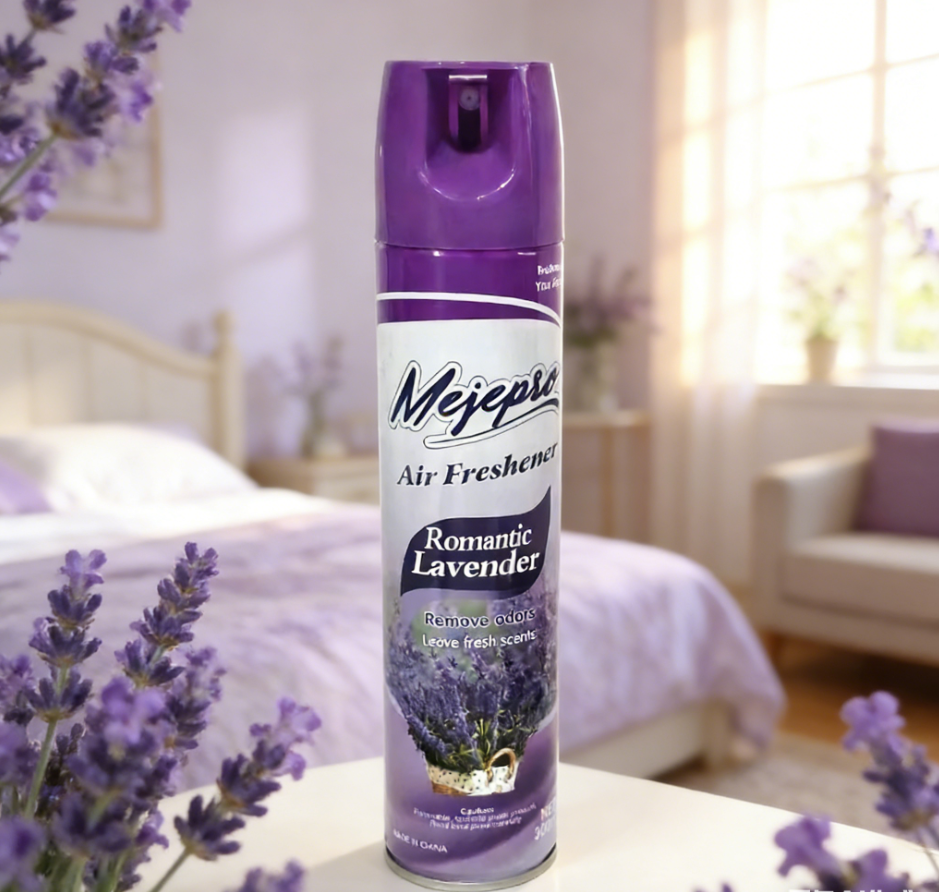 Can air freshener eliminate garbage bin odors?