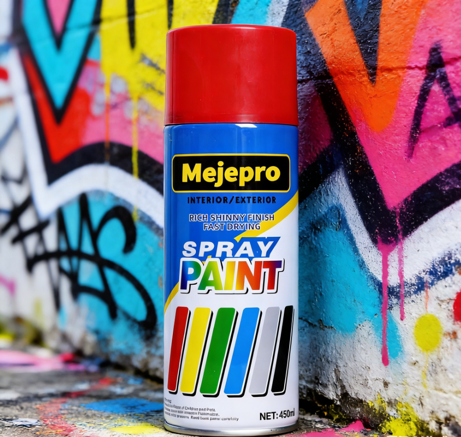 how long does spray paint take to dry on metal